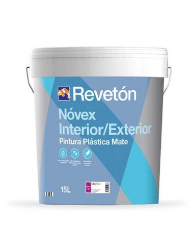 REVETON NOVEX INTERIOR-EXTERIOR BLANCO /BL 4 LT