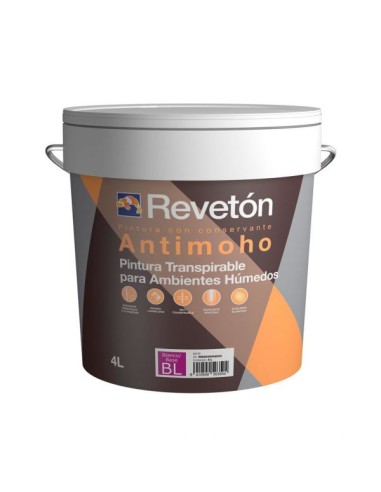 Pintura Antimoho con Conservante Revetón 15 lt