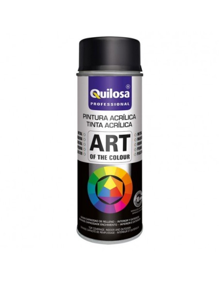PINTURA SPRAY RAL 9005 NEGRO INTENSO MATE 400 ML