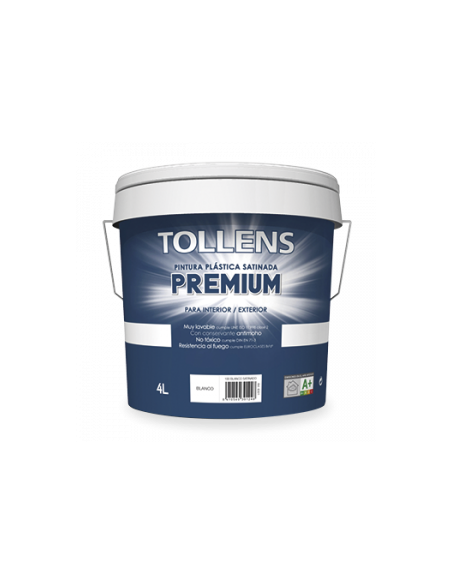 Premium Satinado Antimoho Blanco 4 lts