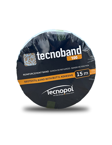 TECNOBAND 100 Banda geotextil autoadhesiva de butilo