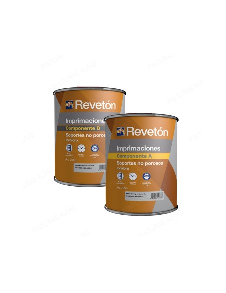 Imprimación Epoxi 2K Soportes no Porosos 6 lts