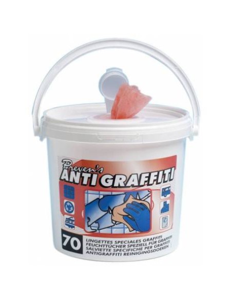Toallita Anti-Graffiti Cubo de 70 Toallitas