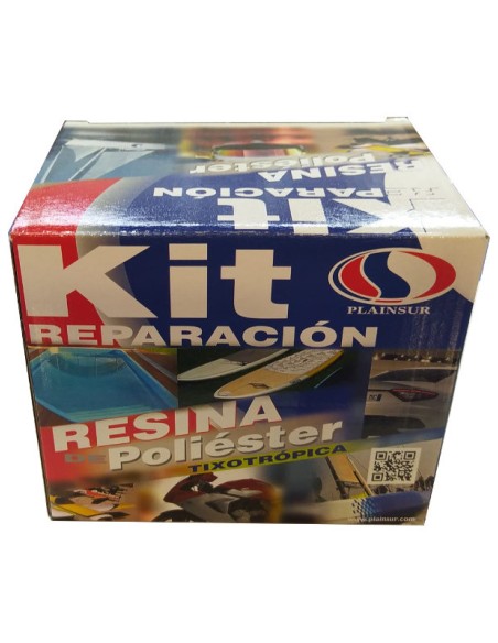 KIT RESINA POLIESTER CONJUNTO Nº1 C/F 1 KG