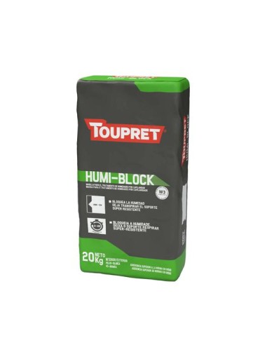 Toupret Humi-Block  Masilla Humedad 6 kg