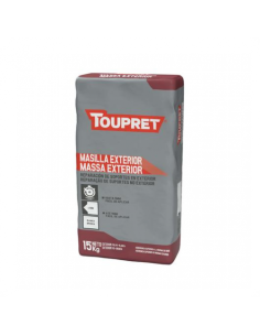 Masilla en Polvo para Exteriores Toupret 15 Kg