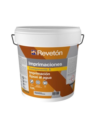 Imprimación Epoxi al Agua Reveton 2C ( A+B) 4 Lts