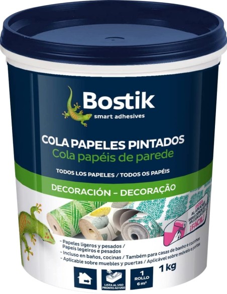 Adhesivo para empapelar,1 Kg (listo al uso) Rosa