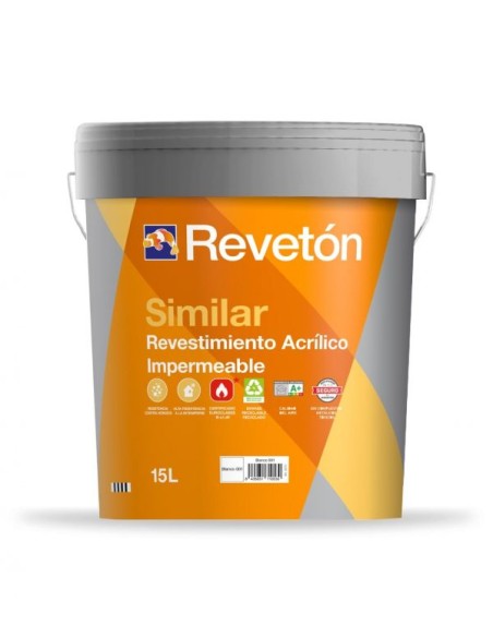 REVETON SIMILAR LISO BLANCO 4 LT
