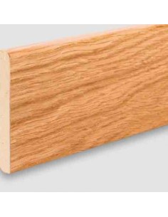 Rodapié Chapa madera Roble 2,20m x 80 mm