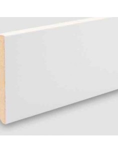 Rodapie Wpc Lacado Blanco Hidrofugo (Papel ) 2240 x 90 x...