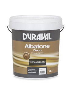 Pintura Albatone Deco 100% Acrílico Blanca 12 LT