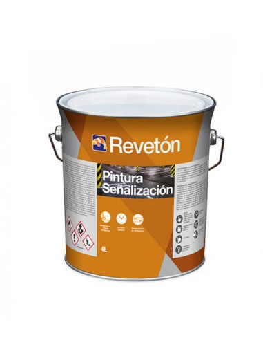 Pintura señalización suelos Reveton 4 lts