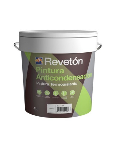 Pintura Anticondensación Termoaislante Blanca 4 lts