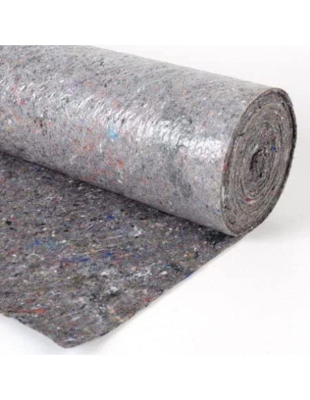 Fieltro plastificado protege suelos PRO 1*25 m. 270g/m2