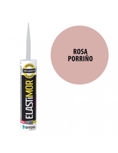Mortero sellador Elastimor Rosa Porriño 310 ml