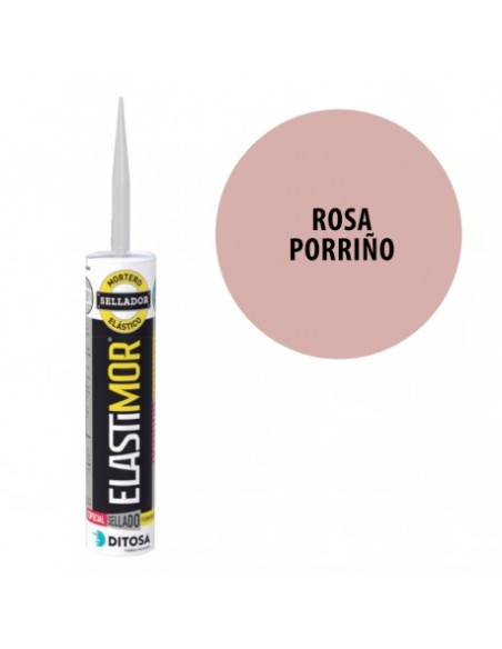 Mortero sellador Elastimor Rosa Porriño 310 ml
