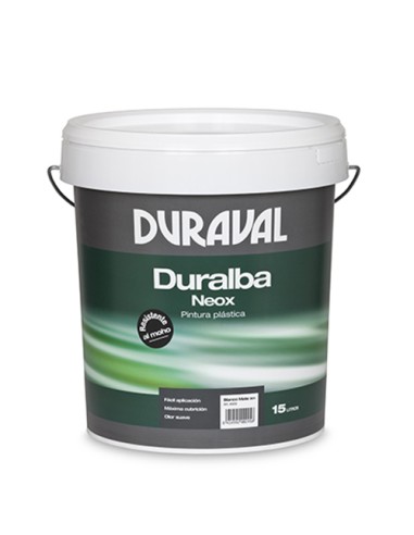 Pintura Plástica Duralba Neox Mate Blanco 750 ml