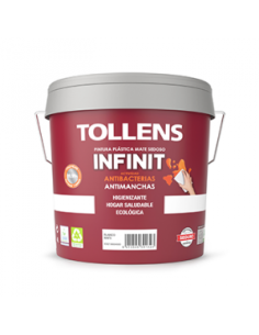 Pintura Infinit Actividad Antibacterias Blanco Sedoso 4 lts