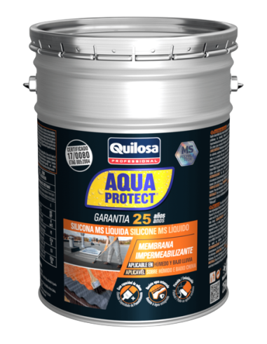 Silicona MS Líquida Aqua Protect 5 kg - Terracota