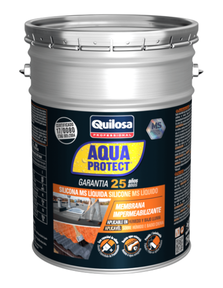 AQUAPROTECT GRIS SILICONA MS LIQUIDA 5 KG