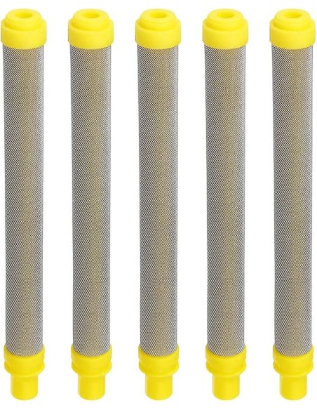 Filtro de pistola airless amarillo 100 mallas 10 Unidades