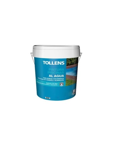 Pintura Acrílica para Piscinas al Agua Tollens 15 Lt