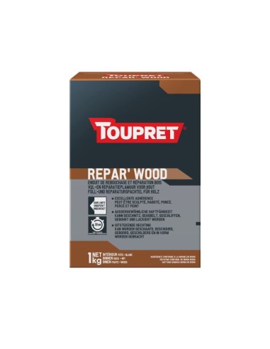 Toupret Masilla Reparacion Madera Repar Wood 1 Kg