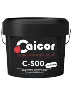 Pintura Caicor C 500 Blanco Mate Antimoho 14 lt