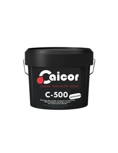 Pintura Caicor C-500 Antimoho Blanco Mate 14 lts