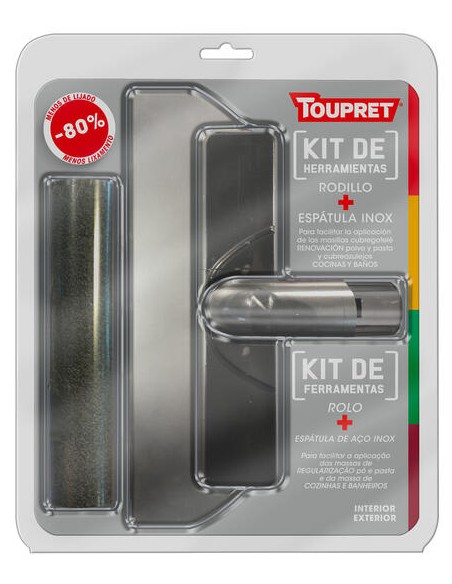 Kit de herramientas para cubrir gotelé y azulejos