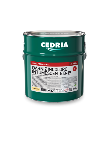 Barniz Incoloro Intumescente B-19 Cedria 25 kg