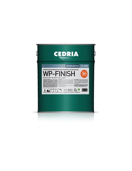 Acabado Protector Wp Finish - Maderas Tecnológicas 4 lt