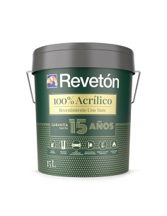 Reveton Liso 100% Acrilico Blanco 15 litros