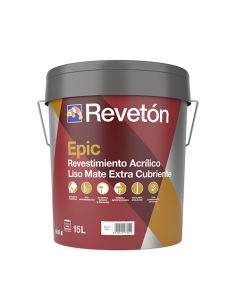 Pintura Acrilica Revetón Epic Blanco 4 lts