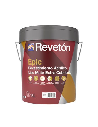 Revestimiento Revetón Epic Blanco 4 lts