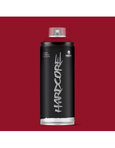 Spray Montana Hardcore Ral 3001 Rojo Burdeos 400 ml