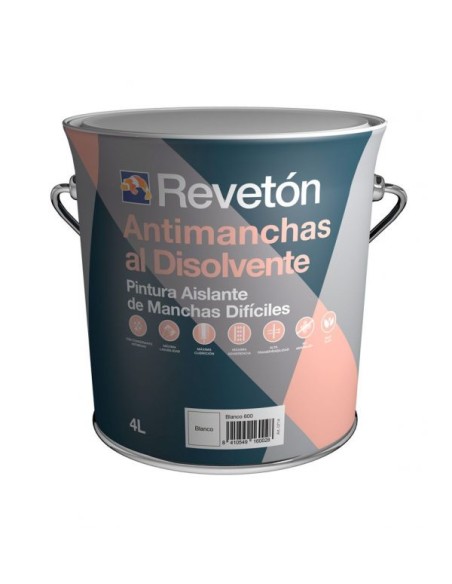 REVETON ANTIMANCHAS DISOLVENTE 4 LT