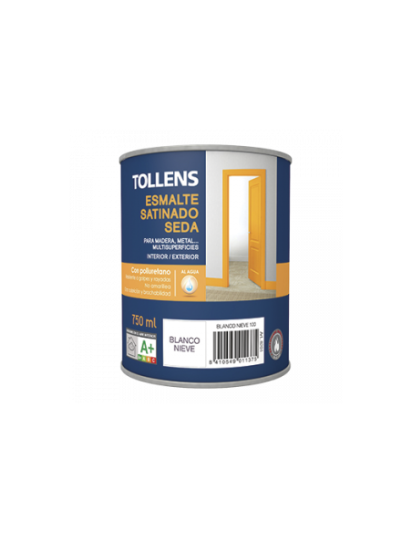 ESMALTE AL AGUA SATINADO SEDA BASE M 750 ML