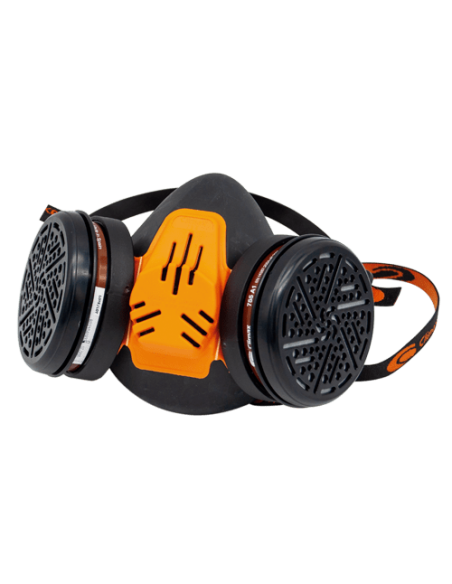 Mascarilla Buconasal FFP3 de Doble Filtro ( Incluye 2 filtros de tipo A1 )