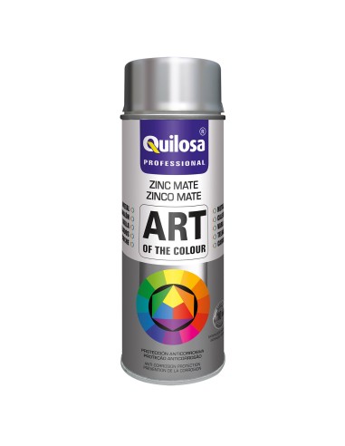 Spray  Metal Galvanizado en Frio Mate 400 ml