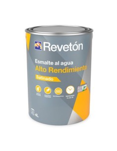 ESMALTE AL AGUA ALTO RENDIMIENTO BLANCO 4 LT
