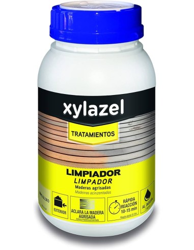 Xylazel Limpiador para Maderas Agrisadas, 500 ml