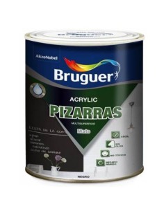 Pintura Pizarra al Agua Bruguer Negro 750ml