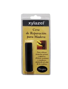 Xylazel Cera Reparación Madera Negro 22 g