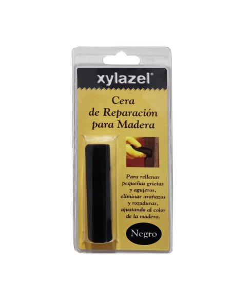 Xylazel Cera Reparación Madera Negro 22 g