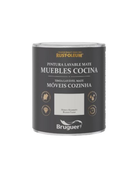 Pintura para muebles de cocina Blanco Ahumado – 750 ml