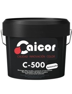 Pintura Caicor C 500 Blanco Mate Antimoho 4 lt