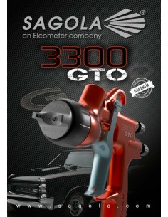 Sagola Pistola Gravedad 3300 GTO pase 1.60 [3300 EPA]