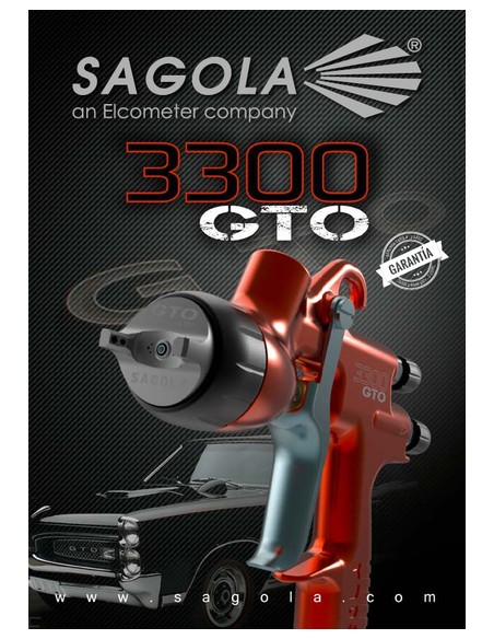Sagola Pistola Gravedad 3300 GTO pase 1.60 [3300 EPA]